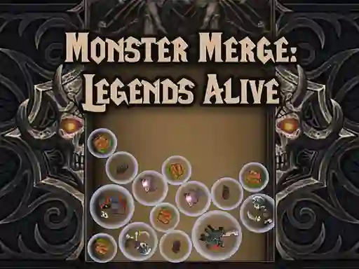 لعبة Monster Merge Legends Alive على الانترنت