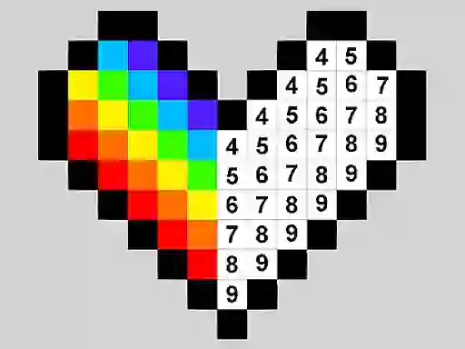 لعبة Pixel by Numbers على الانترنت