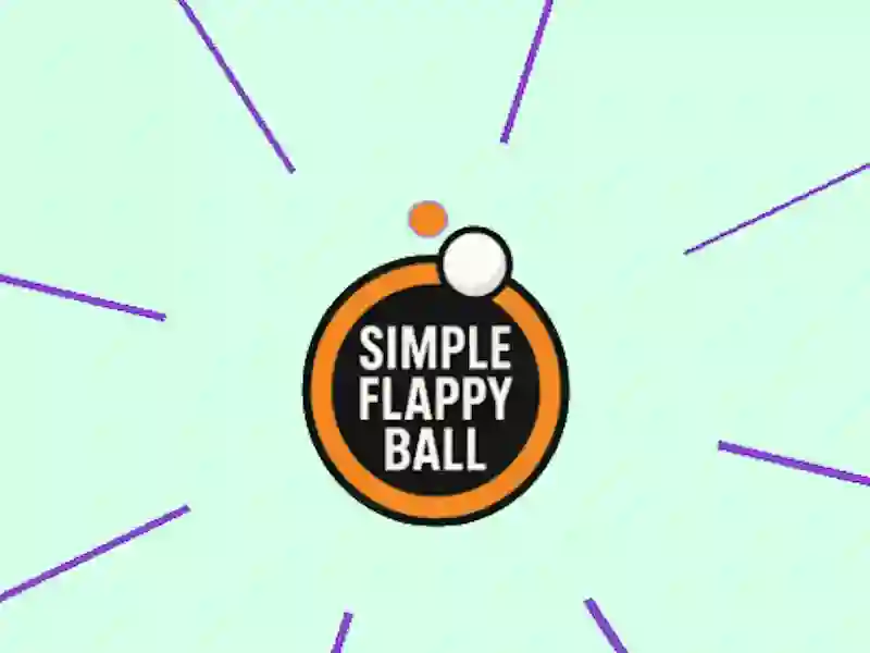 لعبة Simple Flappy Ball على الانترنت