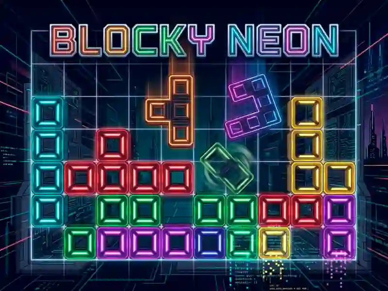 لعبة Blocky Neon على الانترنت