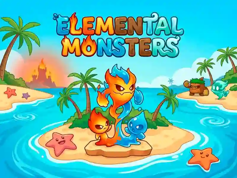 لعبة Elemental Monsters: Merge & Evolution على الانترنت