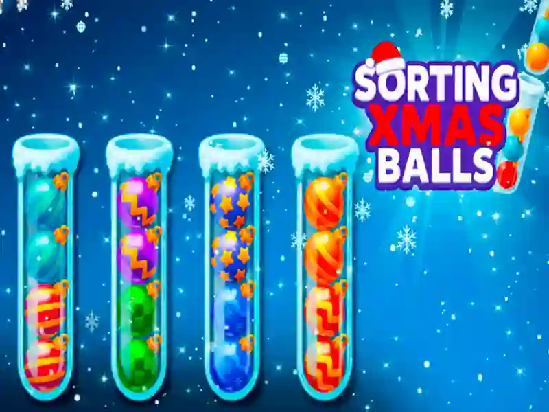لعبة Sorting Xmas Balls على الانترنت