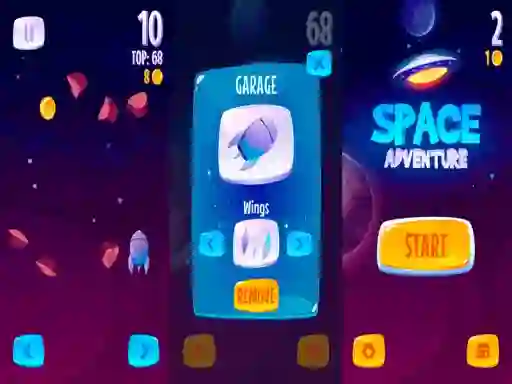 لعبة Space Adventure على الانترنت