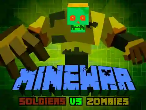 لعبة Minewar Soldiers vs Zombies على الانترنت
