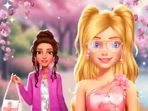 لعبة Bffs Cherry Blossom Celebration على الانترنت