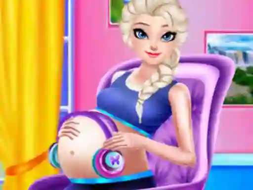 لعبة Ice Princess Pregnant Caring على الانترنت