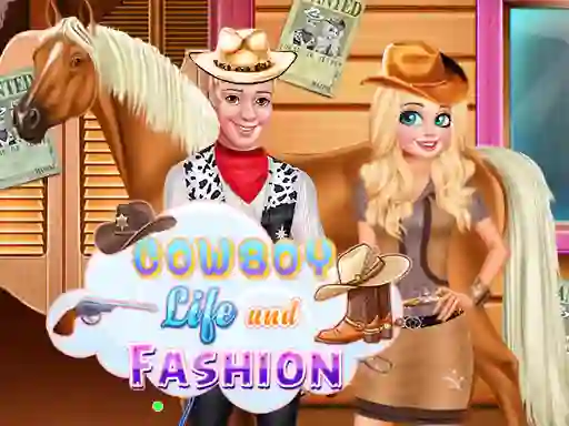 لعبة Cowboy Life and Fashion على الانترنت