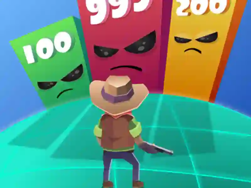 لعبة Shoot Block Rush 3D على الانترنت