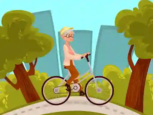 لعبة Happy Bike Riding Jigsaw على الانترنت