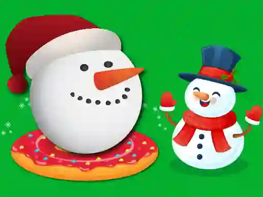 لعبة Flappy Snowball Xmas على الانترنت
