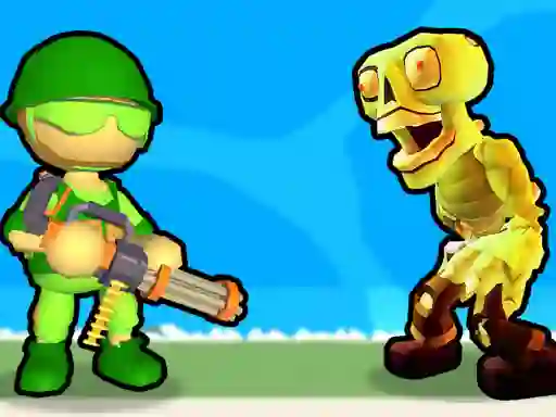لعبة Destruction of Stickman Zombie على الانترنت