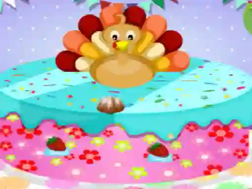 لعبة Happy Thanksgiving Cake Master على الانترنت