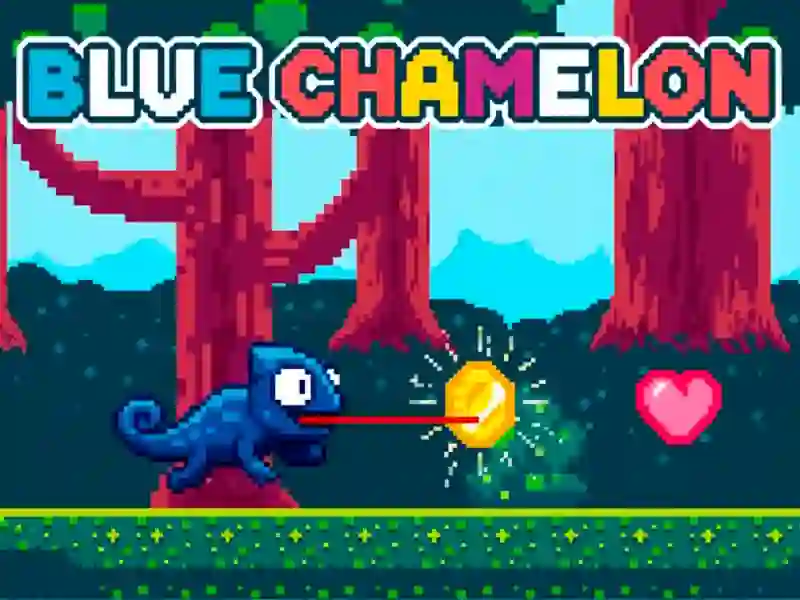 لعبة Blue Chameleon على الانترنت