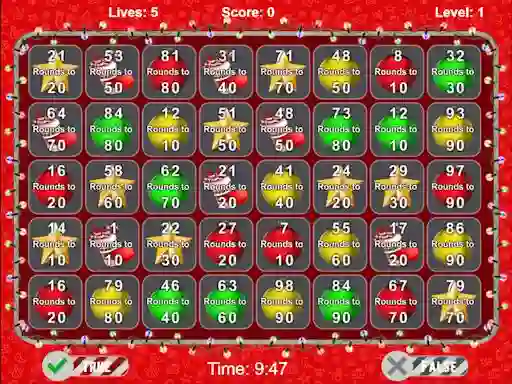لعبة Christmas Number Crunch Rounding على الانترنت