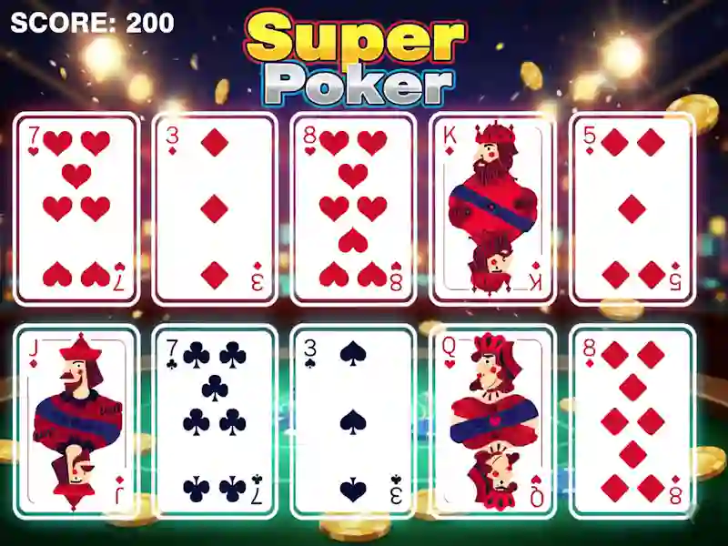 لعبة Super Poker على الانترنت
