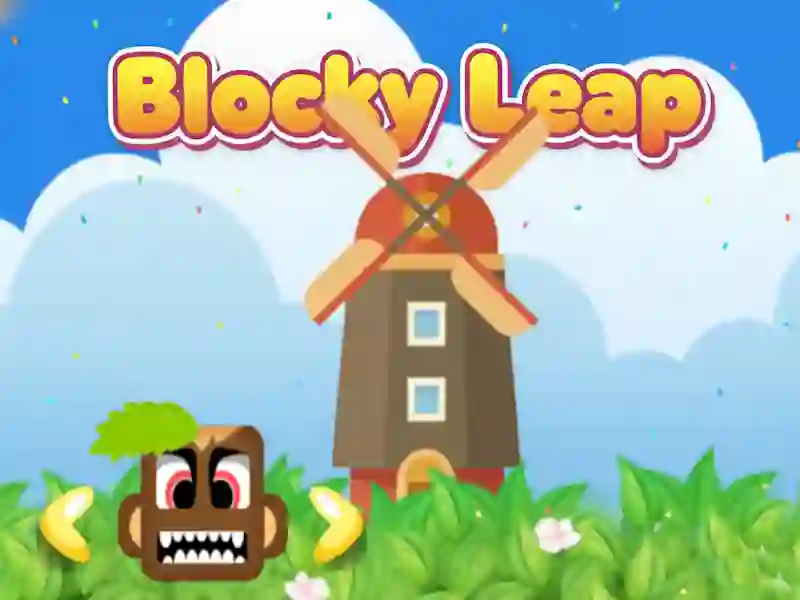 لعبة Blocky Leap على الانترنت