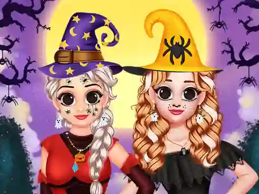 لعبة BFFs Hello Halloween على الانترنت