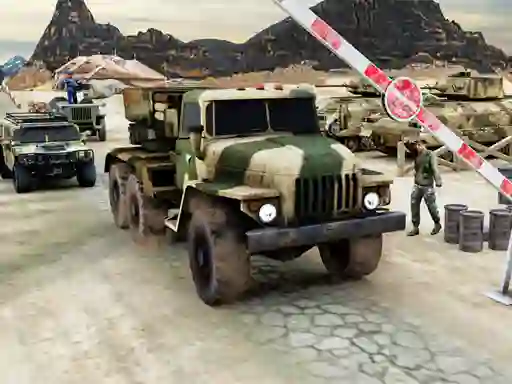 لعبة Army Machine Transporter Truck على الانترنت