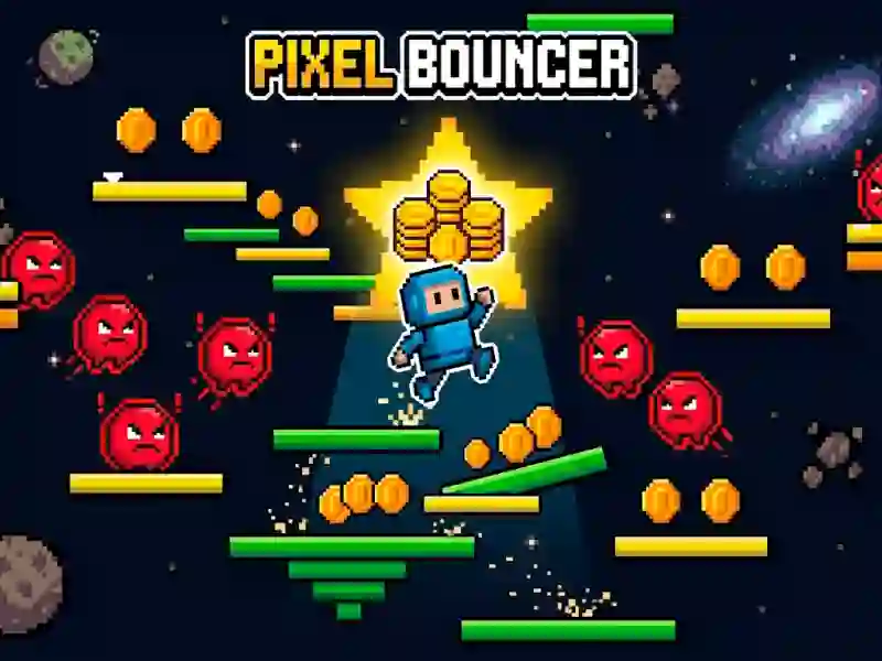 لعبة Pixel Bouncer على الانترنت