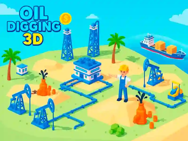 لعبة Oil Digging 3D على الانترنت