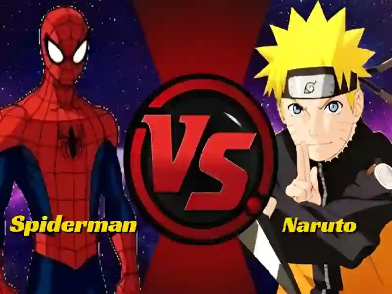 لعبة Spiderman Vs Naruto على الانترنت