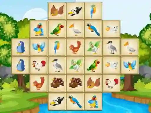 لعبة Birds Mahjong Deluxe على الانترنت