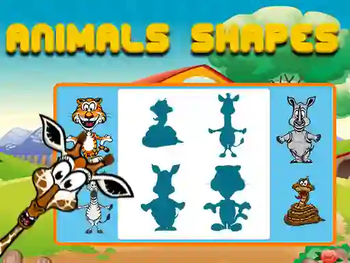 لعبة Animals Shapes على الانترنت
