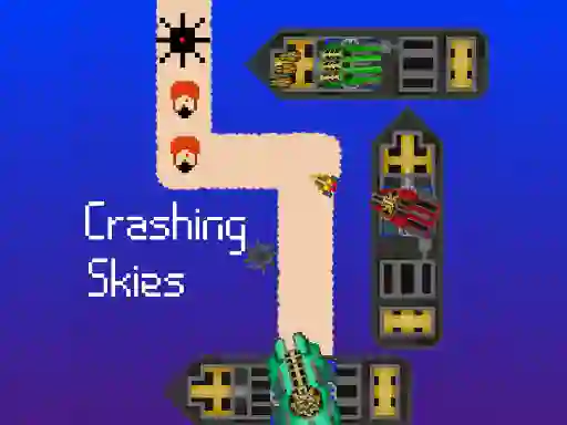 لعبة Crashing Skies على الانترنت