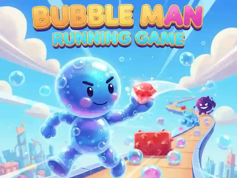 لعبة Bubble Man Running Game على الانترنت