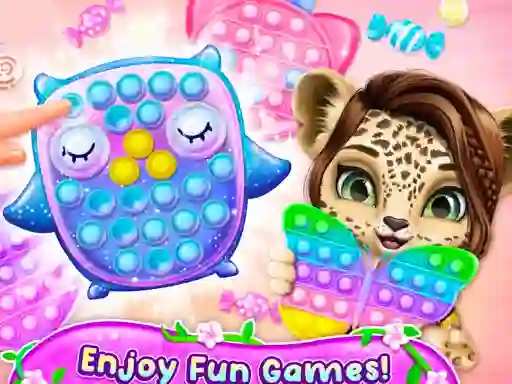 لعبة My Leopard Baby على الانترنت