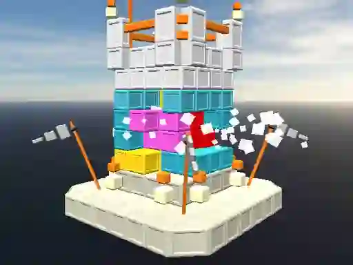 لعبة Castle Block Destruction على الانترنت