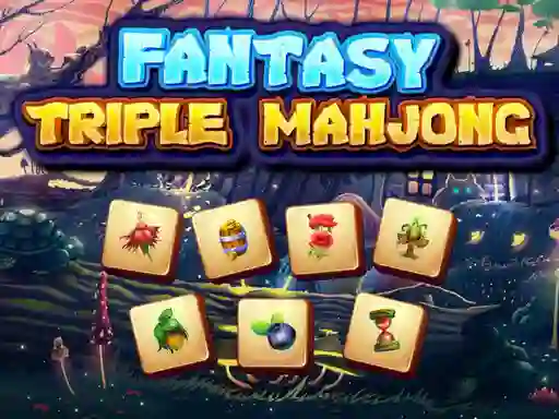 لعبة Fantasy Triple Mahjong على الانترنت