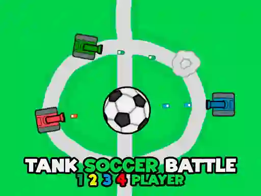 لعبة Tank Soccer Battle 1 2 3 4 Player على الانترنت