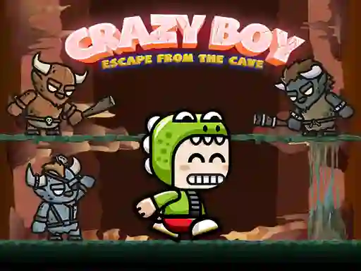 لعبة Crazy Boy Escape From The Cave على الانترنت