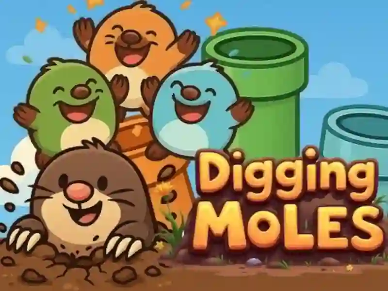 لعبة Digging Moles على الانترنت