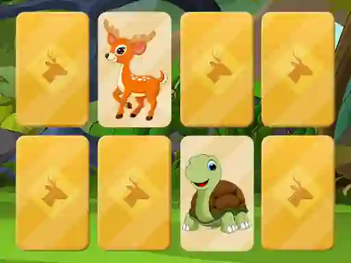لعبة Wild Animals Memory على الانترنت