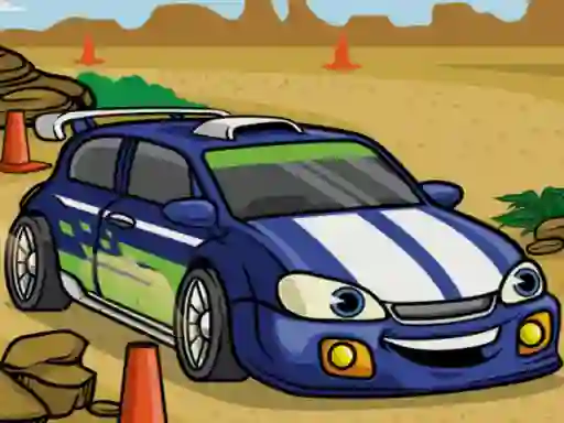 لعبة Racing Cartoons Jigsaw على الانترنت