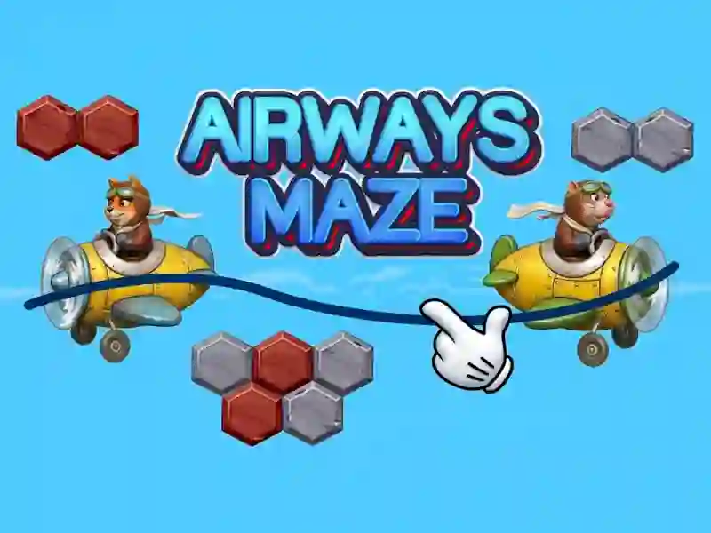 لعبة Airways Maze على الانترنت