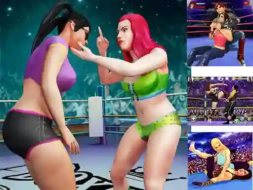 لعبة Women Wrestling Fight Revolution Fighting على الانترنت