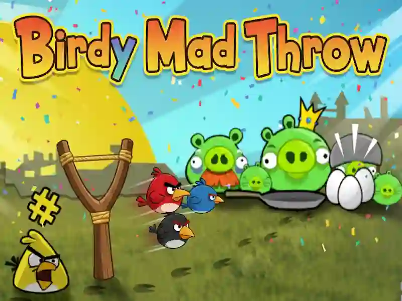 لعبة Birdy Mad Throw على الانترنت