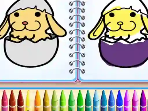 لعبة Coloring Bunny Book على الانترنت