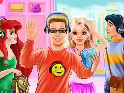 لعبة Princesses High School Trends على الانترنت