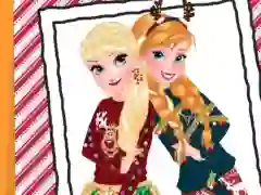 لعبة Sisters Ugly Xmas Sweater على الانترنت
