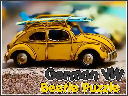لعبة German VW Beetle Puzzle على الانترنت
