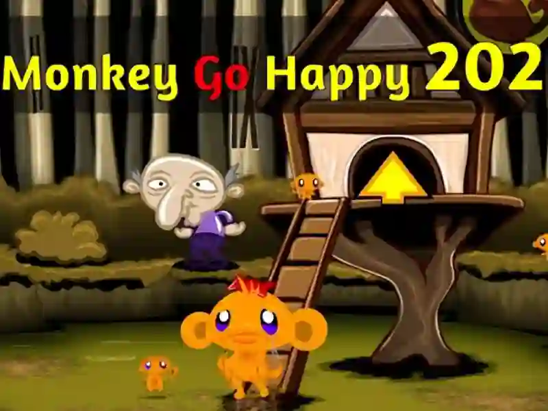 لعبة Monkey Go Happy Stage 202 على الانترنت