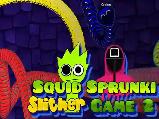 لعبة Squid Sprunki Slither Game 2 على الانترنت