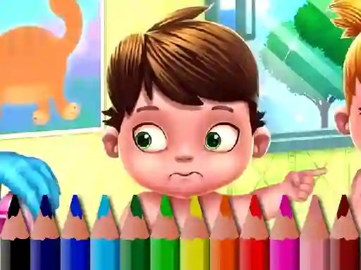 لعبة Back To School: Baby Coloring Book على الانترنت