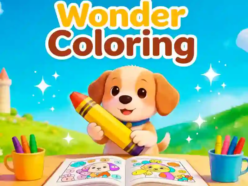 لعبة Wonder Coloring على الانترنت