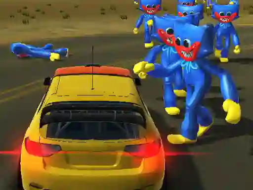 لعبة Huggy Wuggy Road على الانترنت
