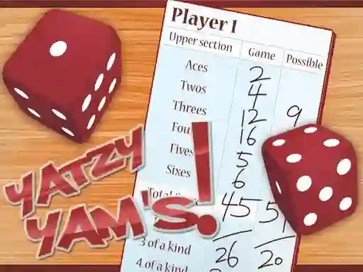 لعبة Yatzy Yam's على الانترنت